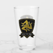 シシリアのTrinacriaあなたの文字 タンブラーグラス (裏面)