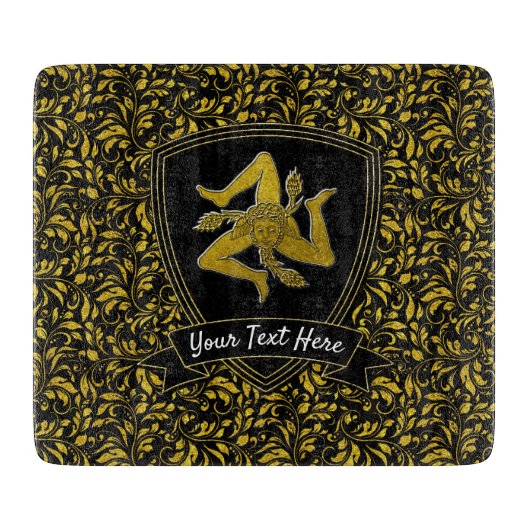 シシリアエレガントン・トリナクリア・ユア・テキスト・カット・ボード カッティングボード (正面)