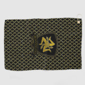 シシリアントリナクリアクローバー  ゴルフタオル (横)