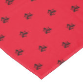 シシリアントリナクリアブラックテーブルクロス テーブルクロス (アングル)