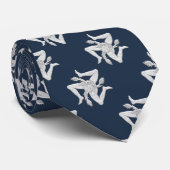 シシリアントリナクリアホワイトパーソナライズタイ ネクタイ (ロール)