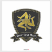 シシリアントリナクリアーテキスト シール (シート)