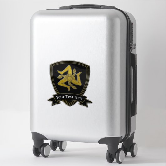 シシリアントリナクリアーテキスト シール (スーツケース)