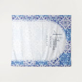 シシリアンマジョリカバックドロッイタリアンプ – レモンテーマ タペストリー (正面(横))