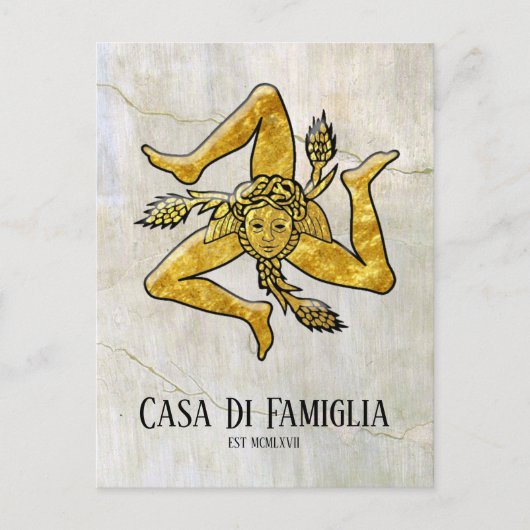 シシリアン・トリナクリア・ユア・テキスト シーズンポストカード (正面)