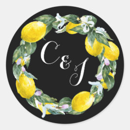 シシリア愛-最初のステッカーの封筒用シール ラウンドシール