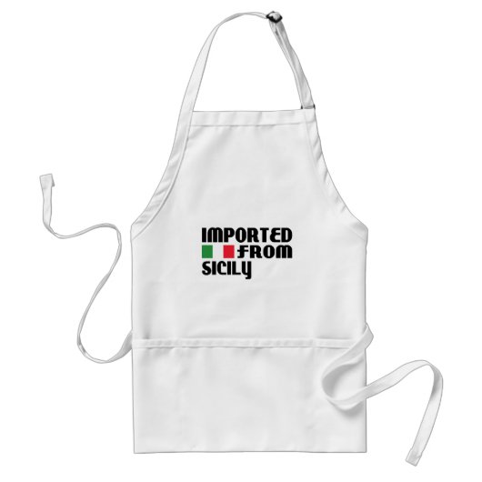 シシリーから輸入される スタンダードエプロン (正面)