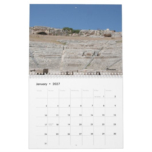 シシリーのカレンダー2011年 カレンダー (1月 2027)