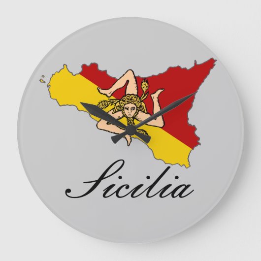 シシリーの時計 ラージ壁時計 (正面)