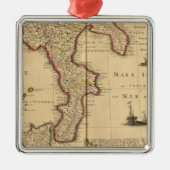 シシリーイタリア メタルオーナメント (正面)