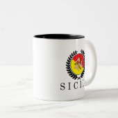 シシリーClassico ツートーンマグカップ (正面右)