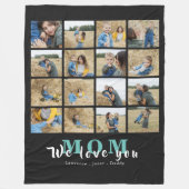 シシンプルック・ウェ・ラブ・ユー・ママ・マザーズ・デー16写真  フリースブランケット (正面)