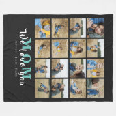 シシンプルック・ウェ・ラブ・ユー・ママ・マザーズ・デー16写真  フリースブランケット (正面(横))