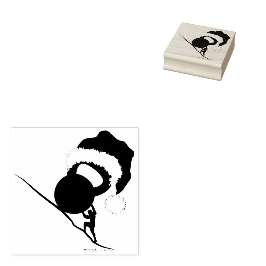 シシースキットレベルメリークリスマス ラバースタンプ (押印)