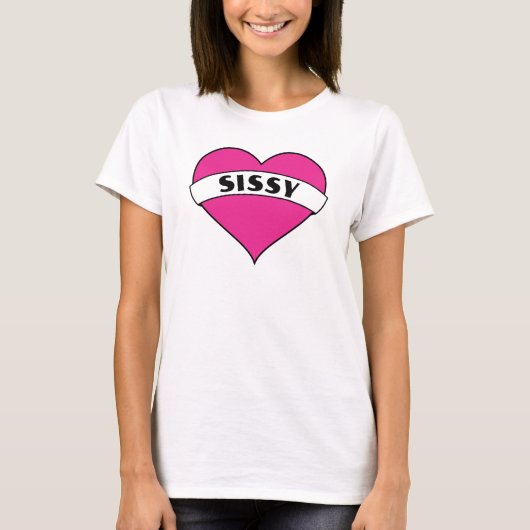 シシーハート Tシャツ (正面)