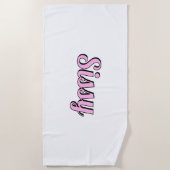 シシー ビーチタオル (正面)