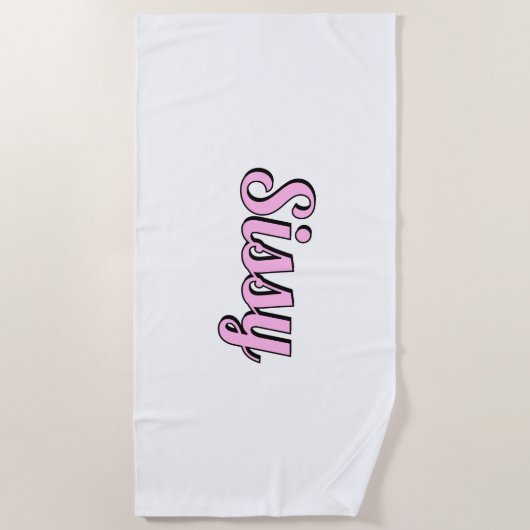 シシー ビーチタオル (正面)