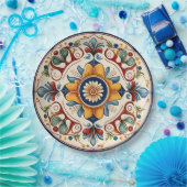 シシ伝統的リアイタリアンセラミックス ペーパープレート (パーティー)