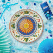 シシ伝統的リアンセイタリアンラミックデザイン ペーパープレート (パーティー)