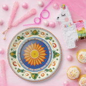 シシ伝統的リアンセイタリアンラミックデザイン ペーパープレート (パーティー)