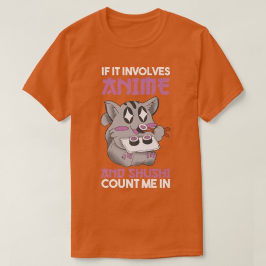 シシ&アニメ Tシャツ (デザイン正面)
