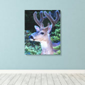 シジカ |オリンピック国立公園 キャンバスプリント (インサイチュ (ウッドフロア))