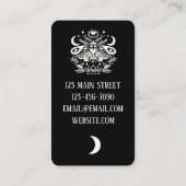 シジュアルルナモスバスジンカード 名刺 (裏面)