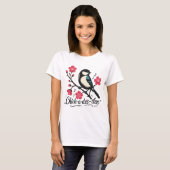 シジュウカラの鳴き声 Tシャツ (正面フル)