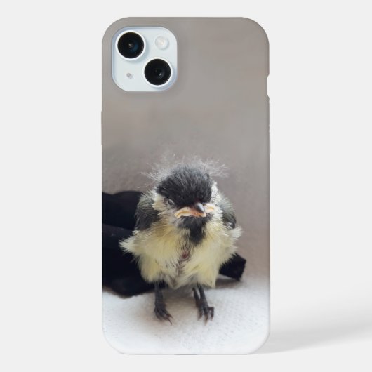 シジュウカラのTidiちゃん iPhoneケース (裏面)