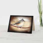 シジュウカラ科8903 -大事な行事をカスタマイズ カード (正面)