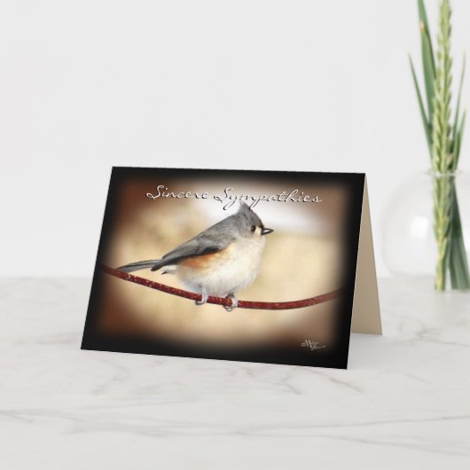 シジュウカラ科8903 -大事な行事をカスタマイズ カード (正面)