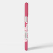 シジュウカラ+ラブバード+桜の枝 Case-Mate iPhoneケース (裏面 / 右)