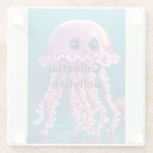 シジュニアクラゲ ガラスコースター (裏面)