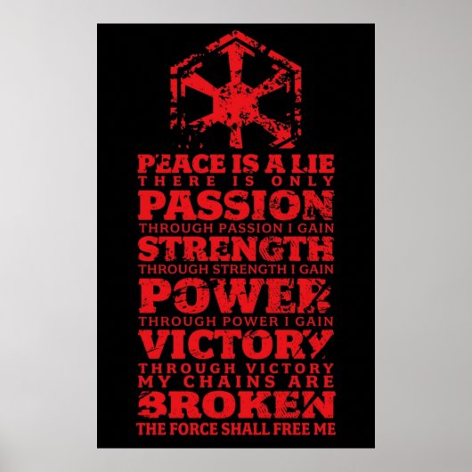 シスのコード ポスター (正面)