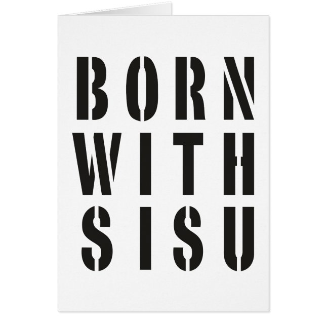 シスゥと共に生まれて (正面)