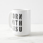 シスゥと共に生まれて コーヒーマグカップ (正面左)