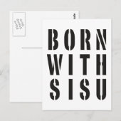 シスゥと共に生まれて ポストカード (正面/裏面)