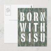シスウと生まれてダークデザイン ポストカード (正面/裏面)
