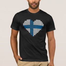 シスウ ハート ブラック Tシャツ