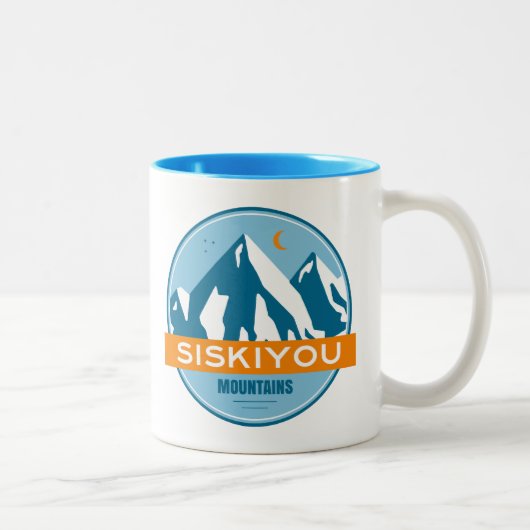 シスキユー山脈 カリフォルニア ツートーンマグカップ (右)