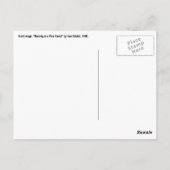 シスキンの森はがき ポストカード (裏面)