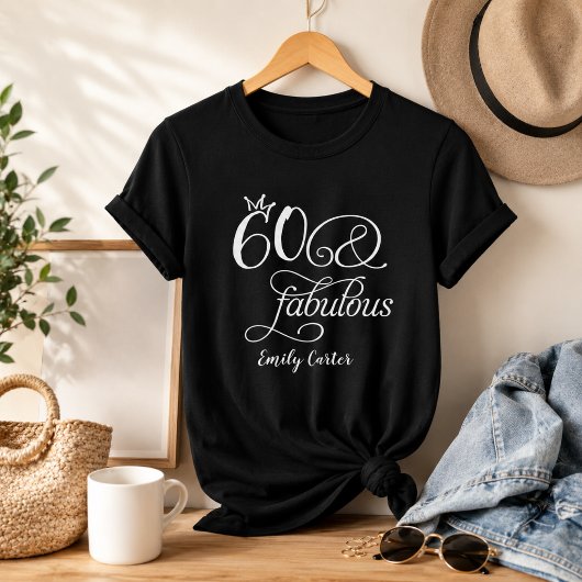 シスクリプト 60歳の誕生日パーティー Tシャツ