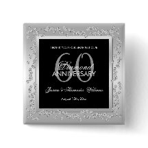 シスタイリッシュルバー·ダイ結婚ヤモンズ60周年