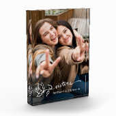 シスタカスタムーズ兄弟姉妹Keepsakeフォトブロック フォトブロック (左)