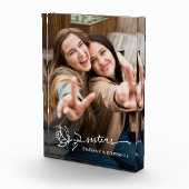 シスタカスタムーズ兄弟姉妹Keepsakeフォトブロック フォトブロック (右)