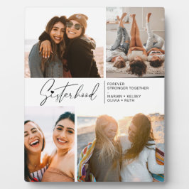 シスタフモダンォトコラージュ白黒 フォトプラーク