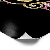 シスタブラッククイーンメラニンウィメンブラックガール魔法 ポスター (コーナー)