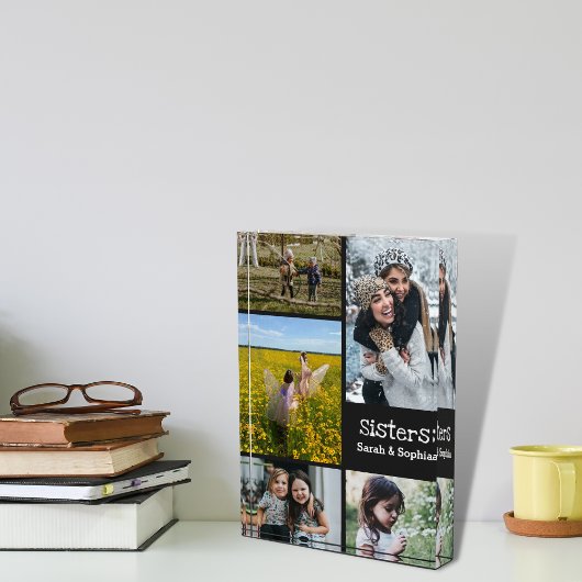 シスタモダンーパーソナライズされたス5フォトコラージュ フォトブロック