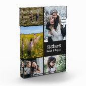 シスタモダンーパーソナライズされたス5フォトコラージュ フォトブロック (左)