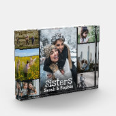 シスタモダンーパーソナライズされたス7フォトコラージュ フォトブロック (左)